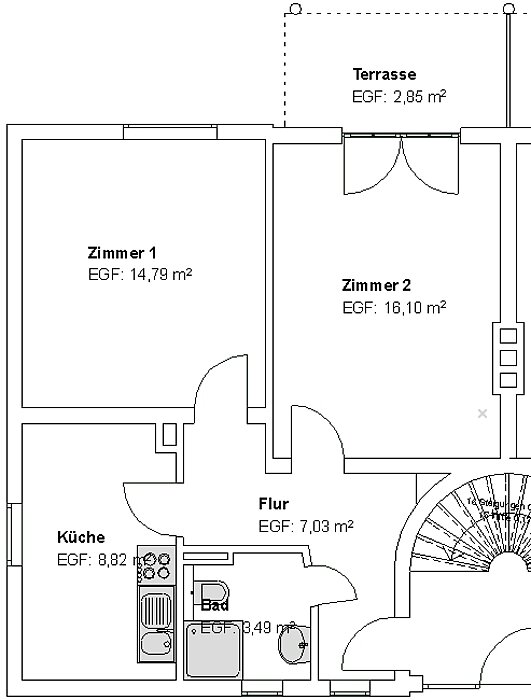 2 Zimmer mit Terrasse! - Photo 2