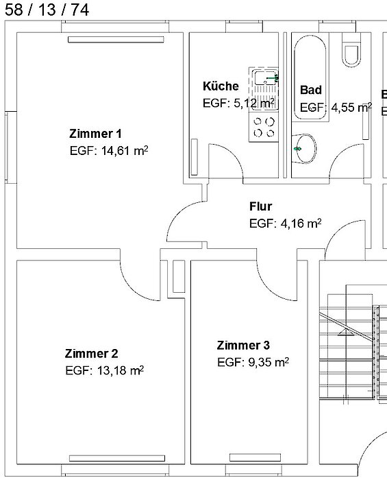 Gemütliche 3 ZKB im Forstfeld! - Photo 2