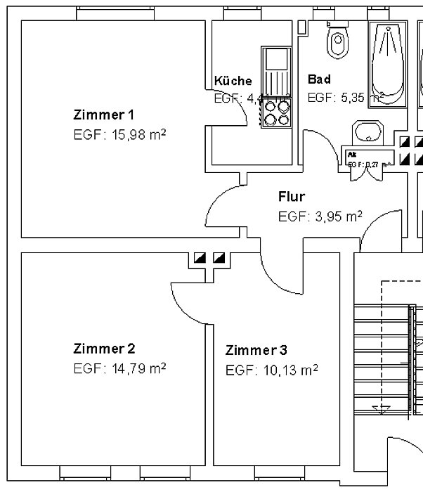 3 ZKB im Forstfeld! - Photo 2