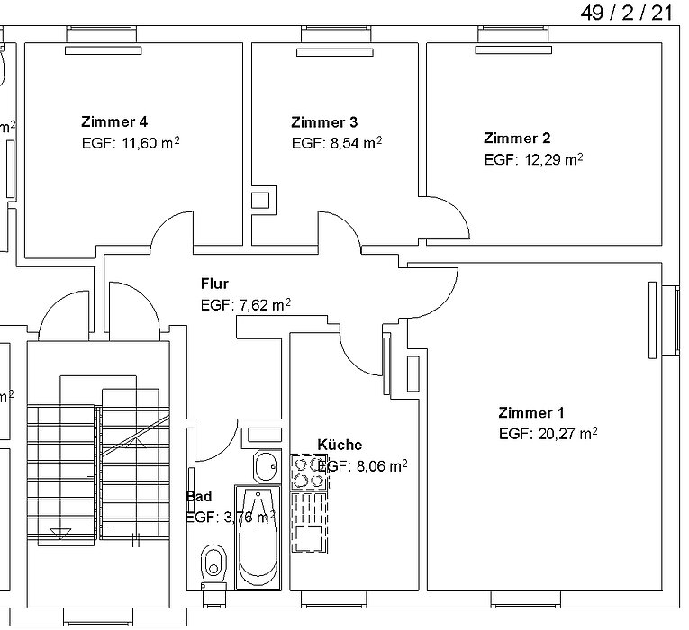4 ZKB im Wesertor! - Photo 2